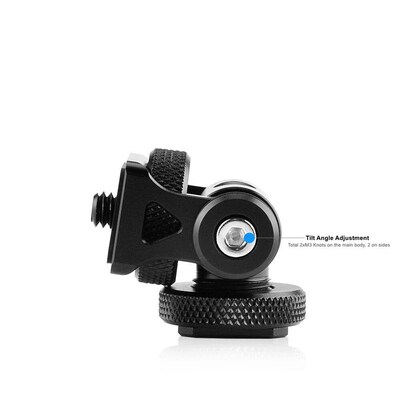 focus Monitor Holder Cold Shoe Mount fora Field Monitors Mic