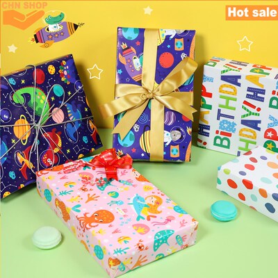 Happy Birthday Gift wrapper paper 19.6*27inch wrapping paper