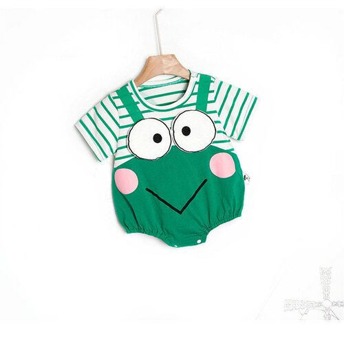 Baby Jumpsuit Short-sleeved Summer New Baby Clothes troangle