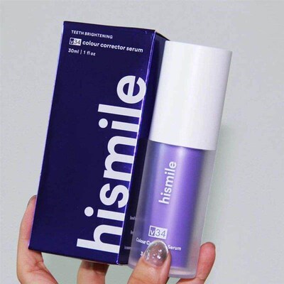 Hismile V4 Color Correction Purple Teeth Whitening Stain Re