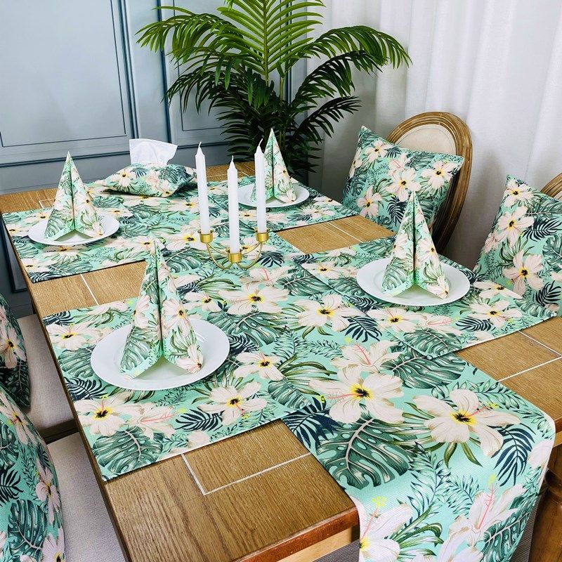 IOOJ 欧式棉麻桌旗餐厅客厅茶几防烫餐桌垫数码印花加厚长条桌布,居家布艺,桌旗,淘宝优惠券,粉丝福利购,淘宝优惠卷