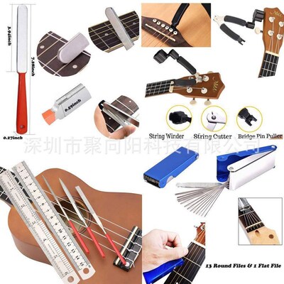 Guitar Maintenance Repair Tool Kit Tools String Organizer St