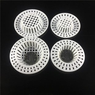 个装 洗手盆过滤网隔塑料隔渣网防堵塞头发阻隔地漏水池滤渣网漏