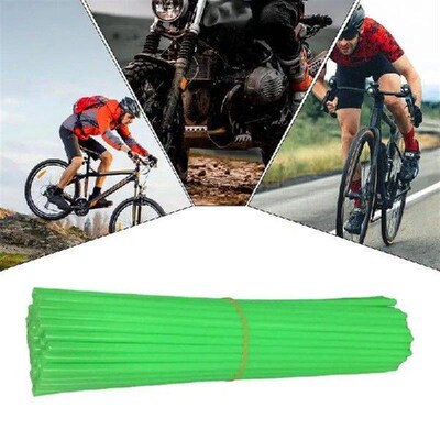 Spoke Skins Covers Motorcycle Wheel Spoke Sleeves Bright