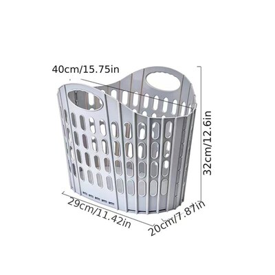 Modern Foldable Laundry Hamper High-capacity Portable Dirty