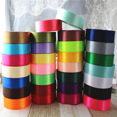 1卷 25mm Silk Satin Ribbon丝带