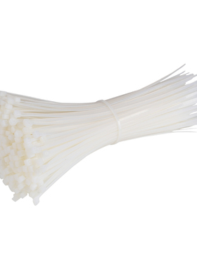 自锁式尼龙扎带8x300mm长0条卡扣 勒死狗塑料扣大号宽强力绑带