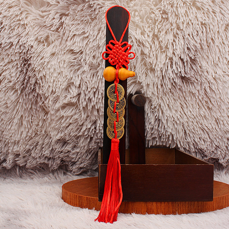 桃木葫芦中国结流苏门对门五帝钱铜钱铜板流苏车挂件家居风水挂饰,节庆用品/礼品,中国结,淘宝优惠券,粉丝福利购,淘宝优惠卷