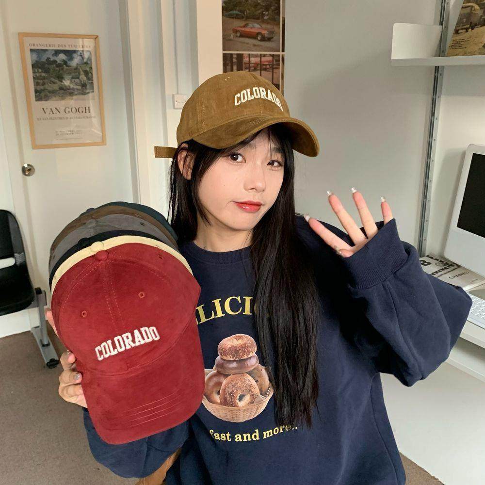 帽子女弯檐百搭简约刺绣显脸小鸭舌帽潮高品质磨毛质感软顶棒球男,服饰配件/皮带/帽子/围巾,帽子,淘宝优惠券,粉丝福利购,淘宝优惠卷