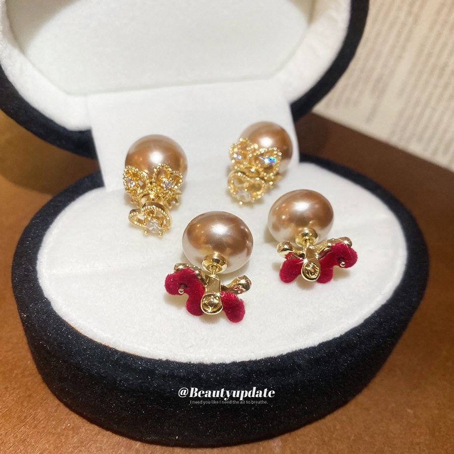 银针植绒爱心小马珍珠耳钉本命年复古气质百搭耳环轻奢高级感耳饰,饰品/流行首饰/时尚饰品新,银饰耳饰,淘宝优惠券,粉丝福利购,淘宝优惠卷