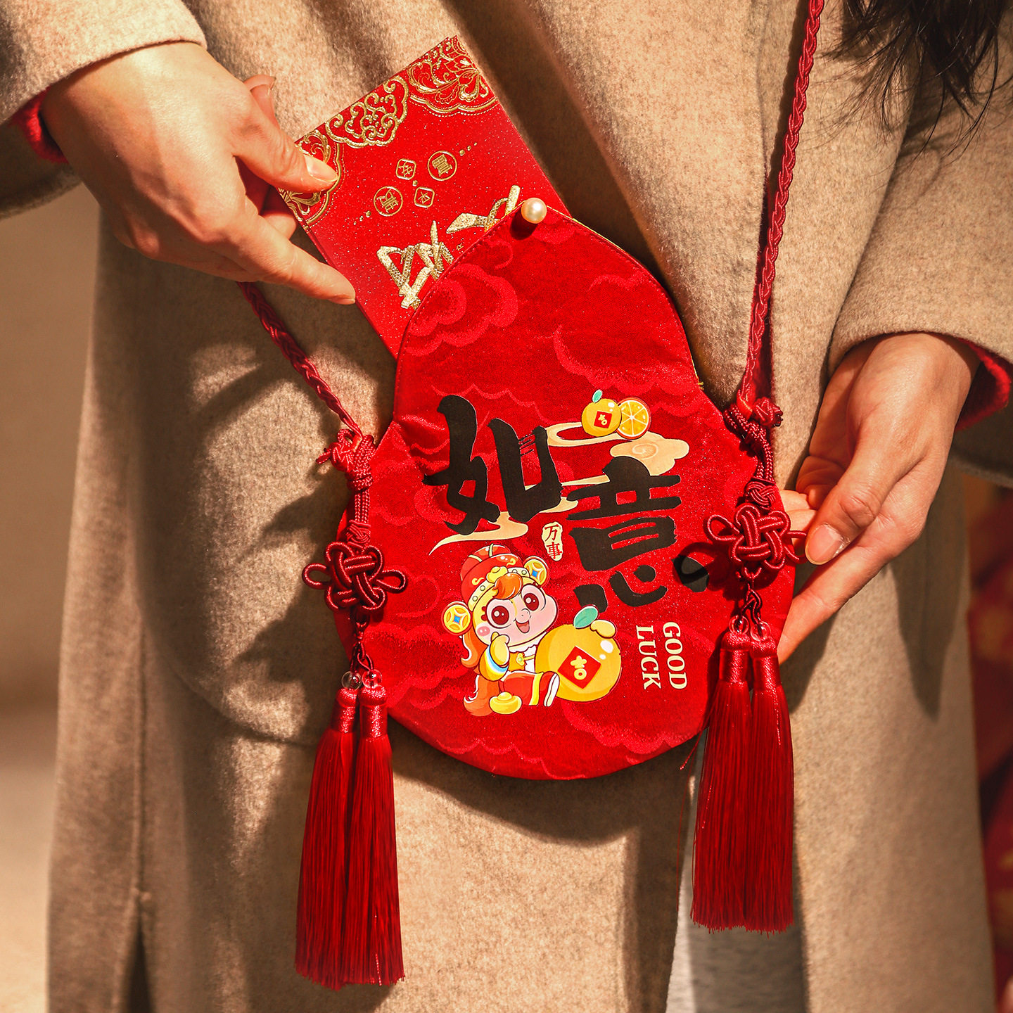 马年红包2026年新款春节葫芦布艺利是封过年高级感创意新年红包袋,节庆用品/礼品,红包/利是封,淘宝优惠券,粉丝福利购,淘宝优惠卷