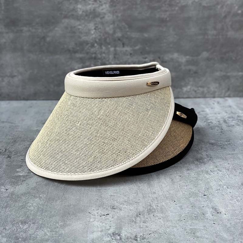 春夏季百搭大帽檐遮阳空顶帽女薄款透气显脸小发箍帽子户外防晒帽,服饰配件/皮带/帽子/围巾,防晒帽,淘宝优惠券,粉丝福利购,淘宝优惠卷