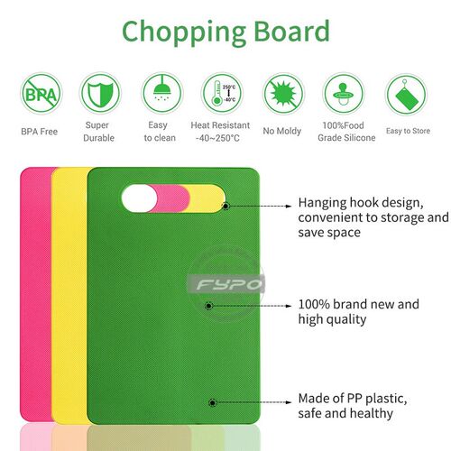 Fypo Plastic Cutting Board Foods Classification Boards Outdo
