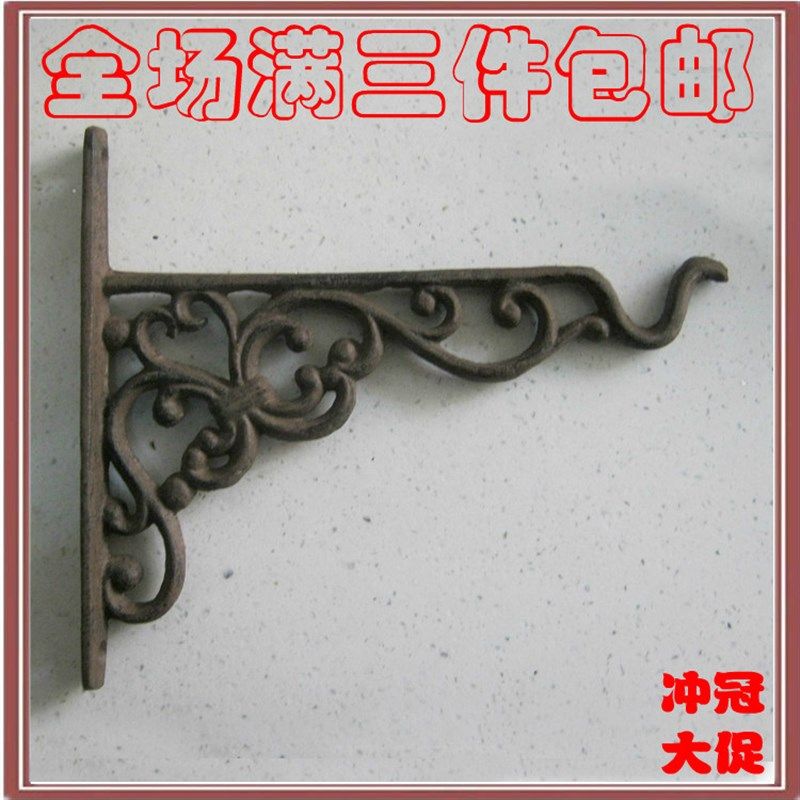 铸铁花架吊篮挂钩花盆挂钩挂墙花架吊篮支架吊篮花架吊兰挂钩园艺,家居饰品,装饰挂钩,淘宝优惠券,粉丝福利购,淘宝优惠卷