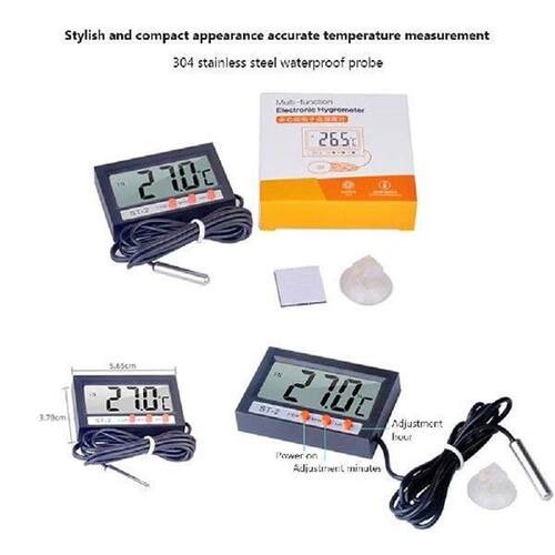 ST-2 Digital Aquarium Thermometer With LED Display Screen