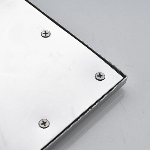 Chrome Polish Finish Brass Shower Head Bathroom LED Shower