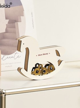 Mndeld马上有钱风铃挂件家居客厅玄关装饰品暴富创意桌面摆件