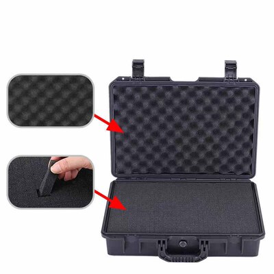 Waterproof Safety Case ABS plastic ToolBox Outdoor Sealed Sa