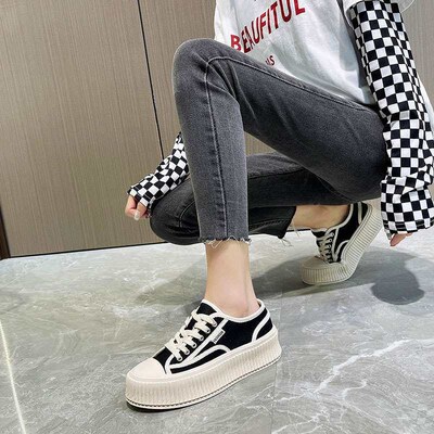 Canvas Shoes Womens Shoes Thick Sole Summer New Summer Brea