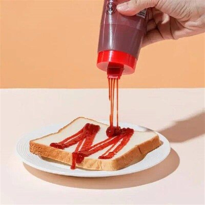4-hole Sauce Bottle Safe Resin For Ketchup Mayonnaise