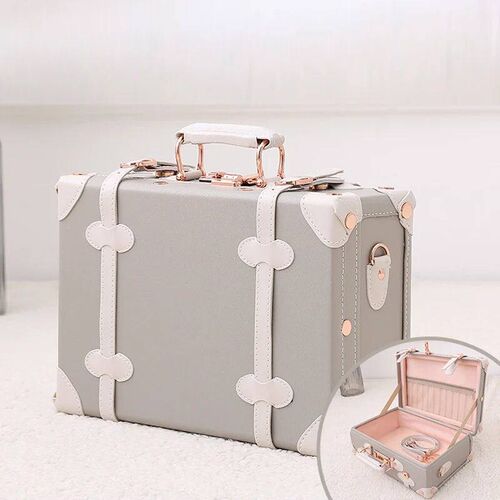 2023 new suitcase female small lightweight password box trol