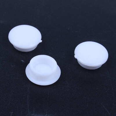 Blanking End Caps 10mm Dia Plastic Round Tubing Tube Inserts
