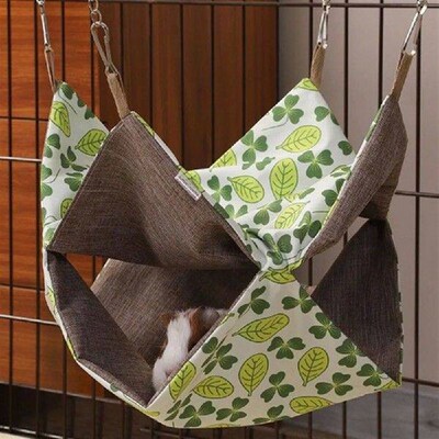 Double Layer Ferret Hammock Breathable Adjustable Chain