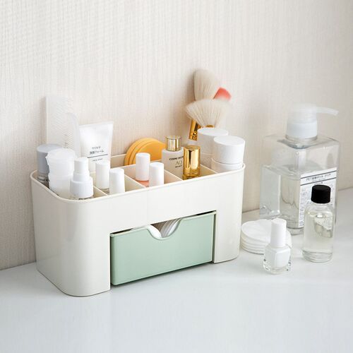 Nordic Desktop Drawer Cosmetic Storage Box Makeup Brush Orga