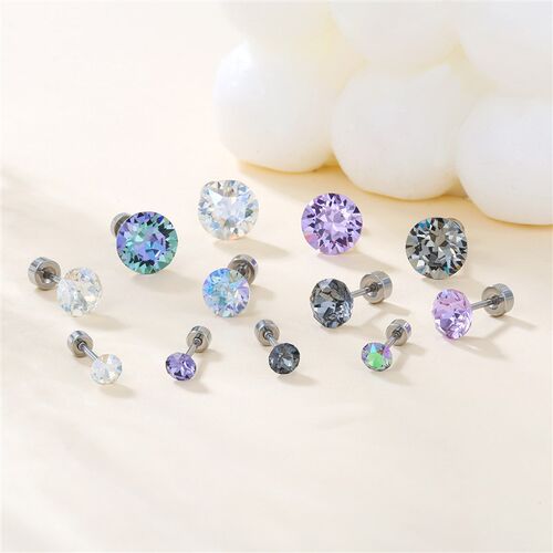 Xiaohongshu 4/ 6/ 8mm Flashing Schwarlow Korean Version Ear