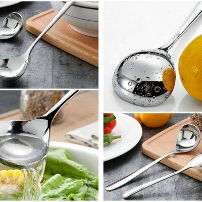 Stainless Steel Thickening Spoon Creative Long Handle Tables