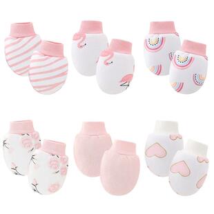 Newborn Antiscratch Gloves Infant Antiface Scratch Gloves Ba