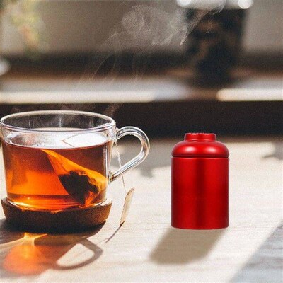 Tea Gift Box Loose Leaf Canisters Tinplate Candy Holder