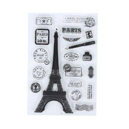 Background Transparent Clear Silicone Stamp/Seal for DIY