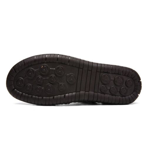 UncleJerry Mens Fashion Sandals Leather Sandal for Man Comf