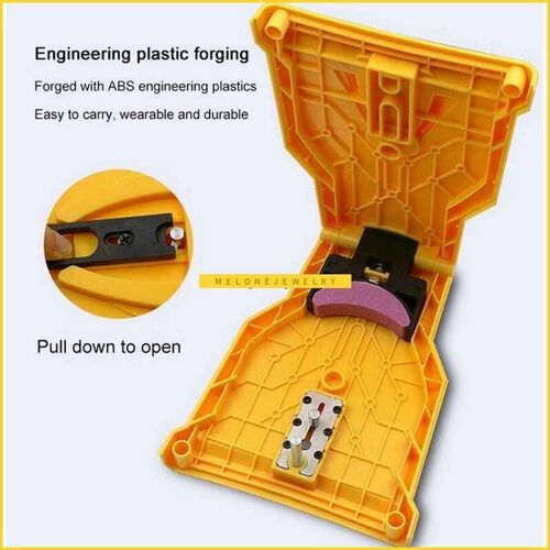 Chainsaw eeth Sharpener Portable Sharpen Chain Saw Bar-Mount
