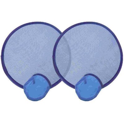 2 Pcs Alloy Folding Fan Travel Fans Handheld Mini Cloth