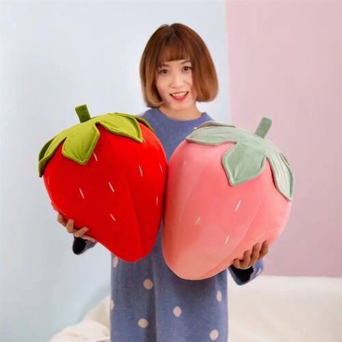 Comfortable Touch Lightweight Eye-catching Cute Strawberry P