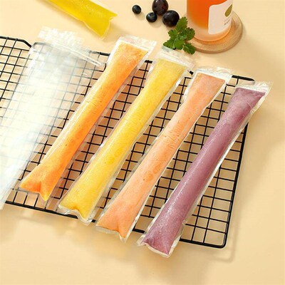 Popsicle Bags, Crushed Ice Pops Bags, DIY Popsicle Molds, Di