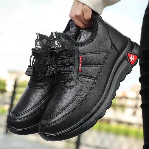 Winter New MENS Plush and Thick Insulation, Anti Slip, Wate