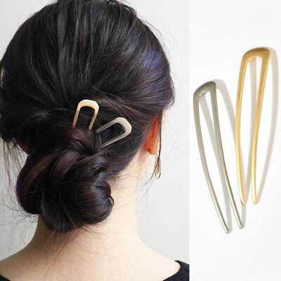 Simple U Shape Hair Clips Pins for Women Girls Hair s Bride