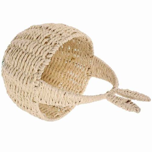 Easter Egg Hunt Basket Rabbit Ears Infant Toys Woven Candy D