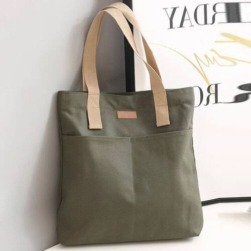 Womens Tote Bag Canvas Sewing Thread Large Capacity Advance
