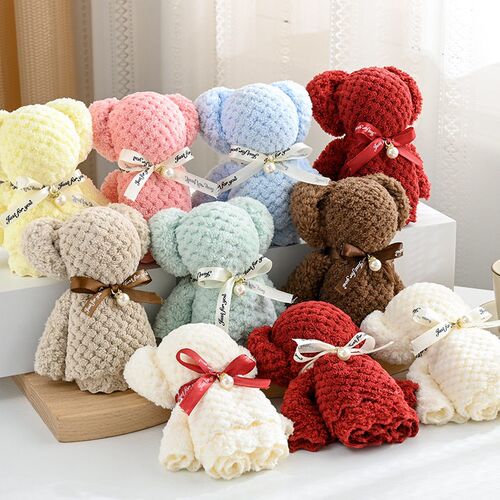 ral Fleece Pine Pearl Towel Gift 30*30 Opening Gift Gift