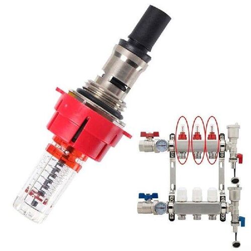 BAAG-Underfloor Heating Manifold Flow Meter-Regulator