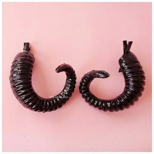 Aries Cosplay Sheep Horns Headband Hairband Accessory Demon