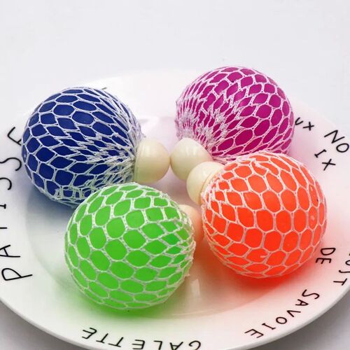 Fidget Toys Stress Relief Sensory Toy Mesh Squishy Balls for
