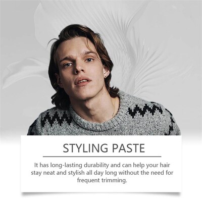 EAST MOON Mens Styling Hair Pomade for Classic Backward Hai