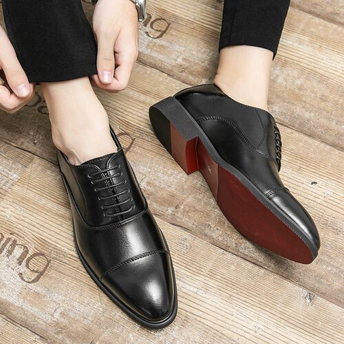 British Style Leather Shoes, Hairstylist Loafers, Office Soc
