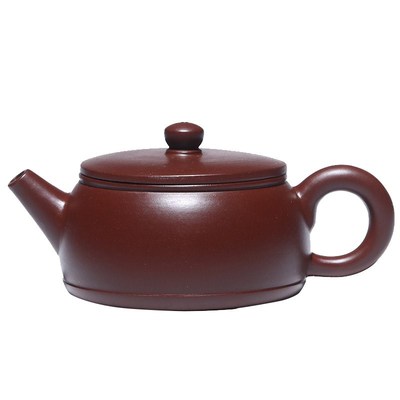 全纯手工紫砂壶正宗宜兴大口紫朱泥钟鼓壶家用泡茶壶茶具装单壶