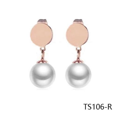Round Beads Design Earring Studs Elegant Fashion Women Jewel